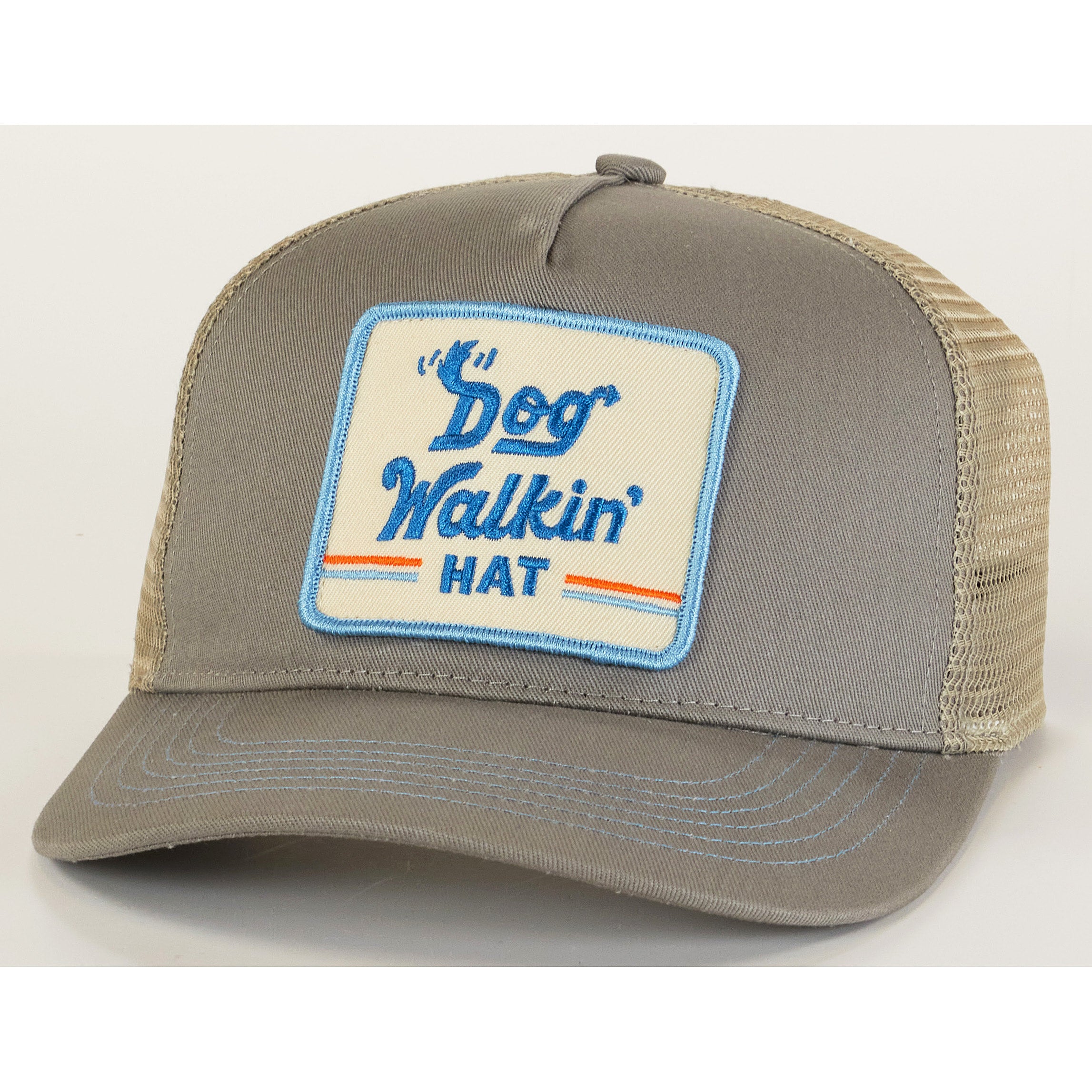 SALE:  Blue Q Dog Walkin' Unisex Trucker Hat