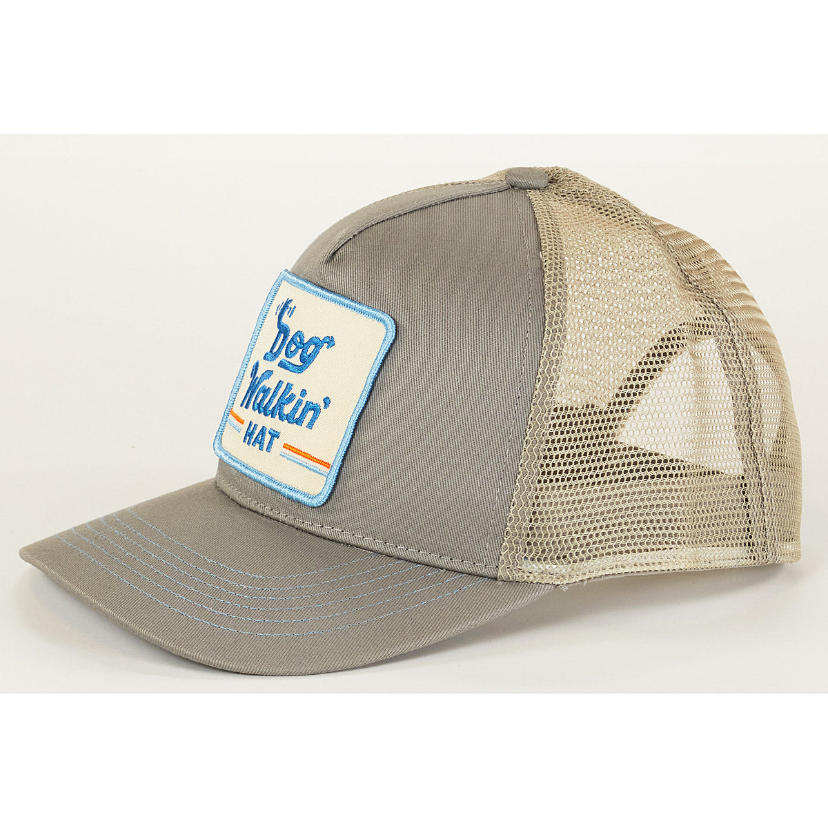SALE:  Blue Q Dog Walkin' Unisex Trucker Hat