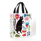 Blue Q Chow Time  Handy Tote   10x8.5x4.5   Reusable Lunch Bag