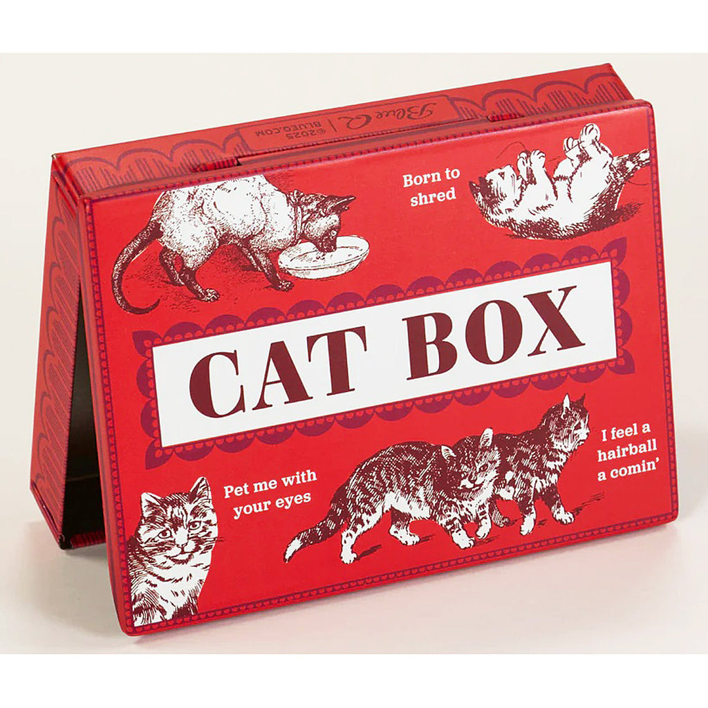 Blue Q Cat Box Pocket Box Tin