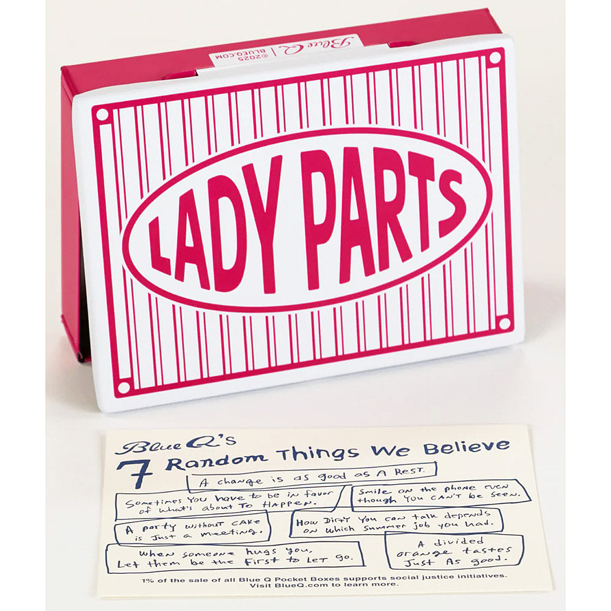 Blue Q Lady Parts Pocket Tin