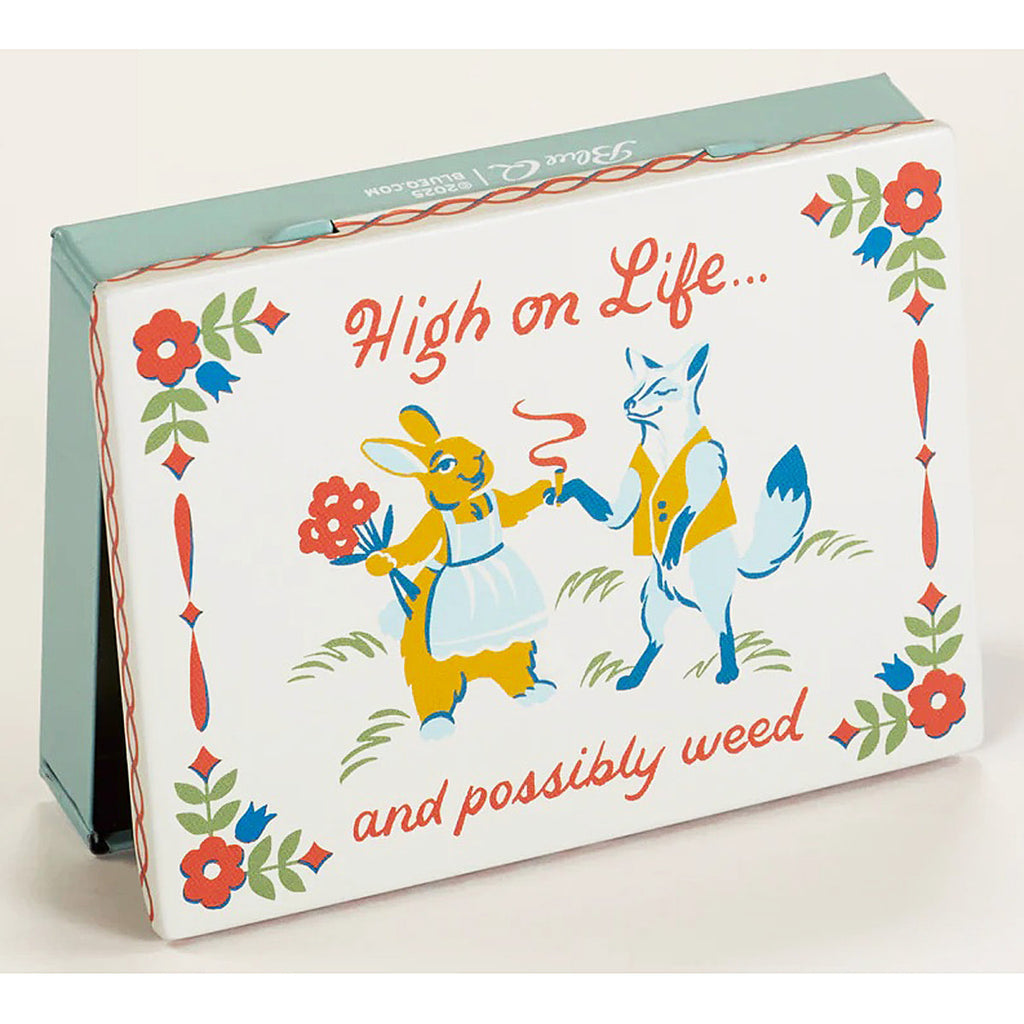 Blue Q High on Life Pocket Box Tin