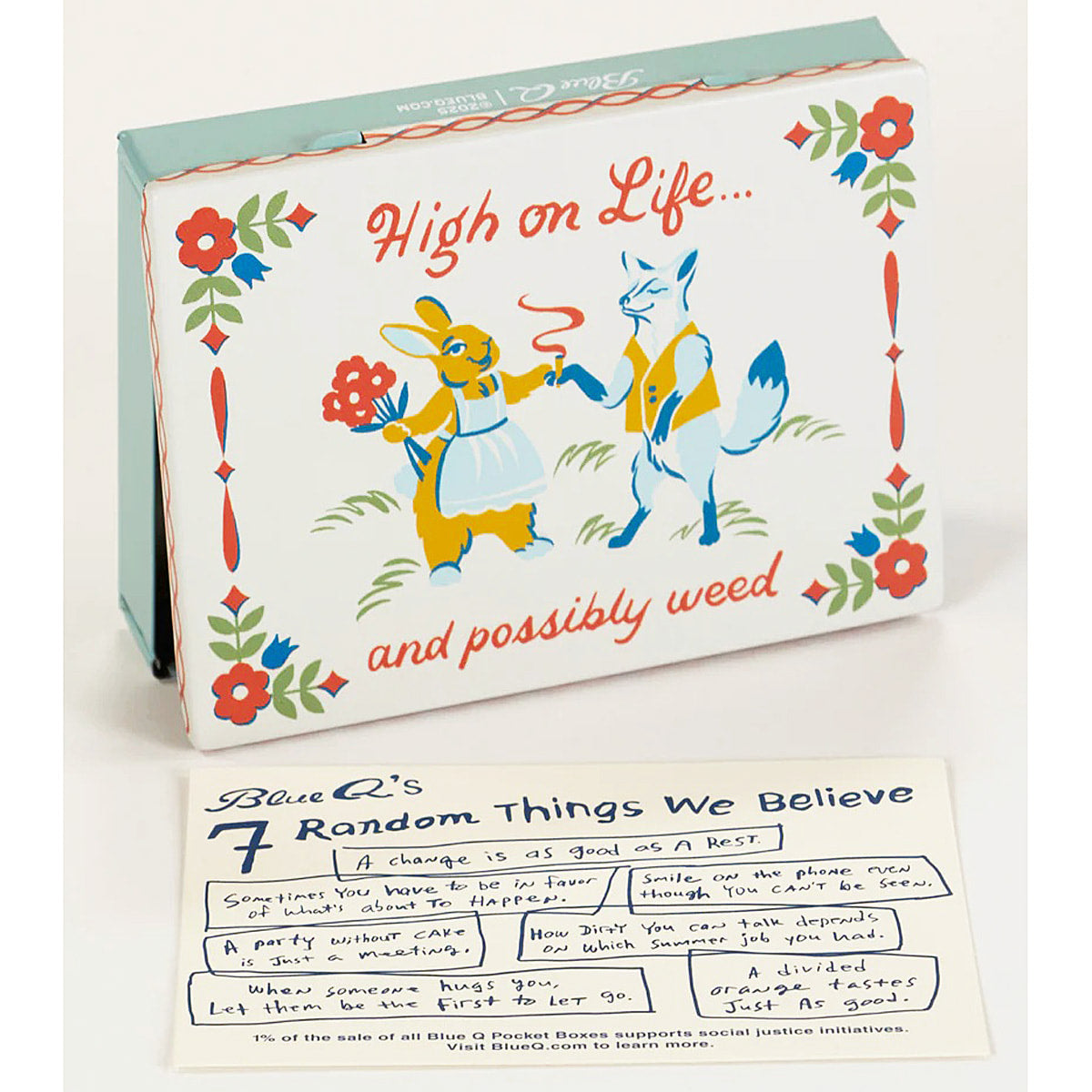 Blue Q High on Life Pocket Box Tin