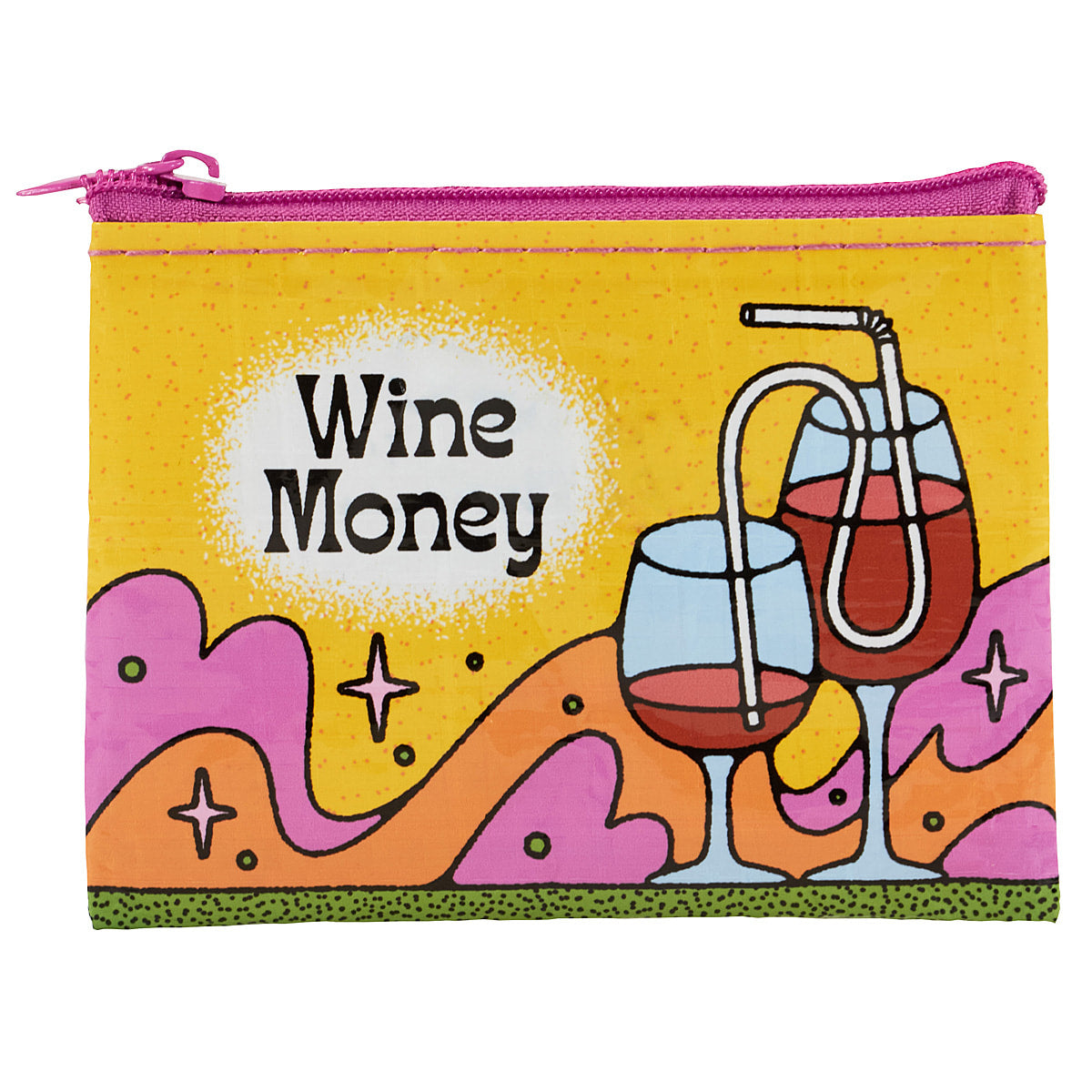 Wine Money - Recycled Coin Purse by Blue Q