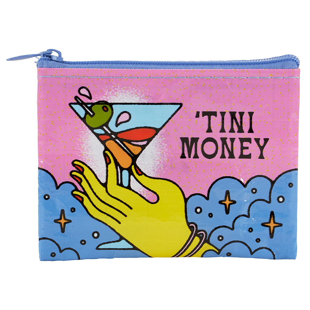 'Tini Money - Recycled Coin Purse by Blue Q