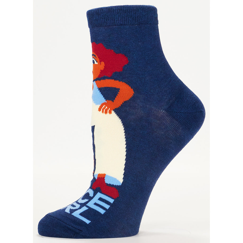Blue Q No More Mr. Nice Girl Women's Ankle Socks
