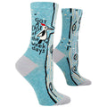 Got a Case of the Weekdays Women's Crew Socks - Blue Q
