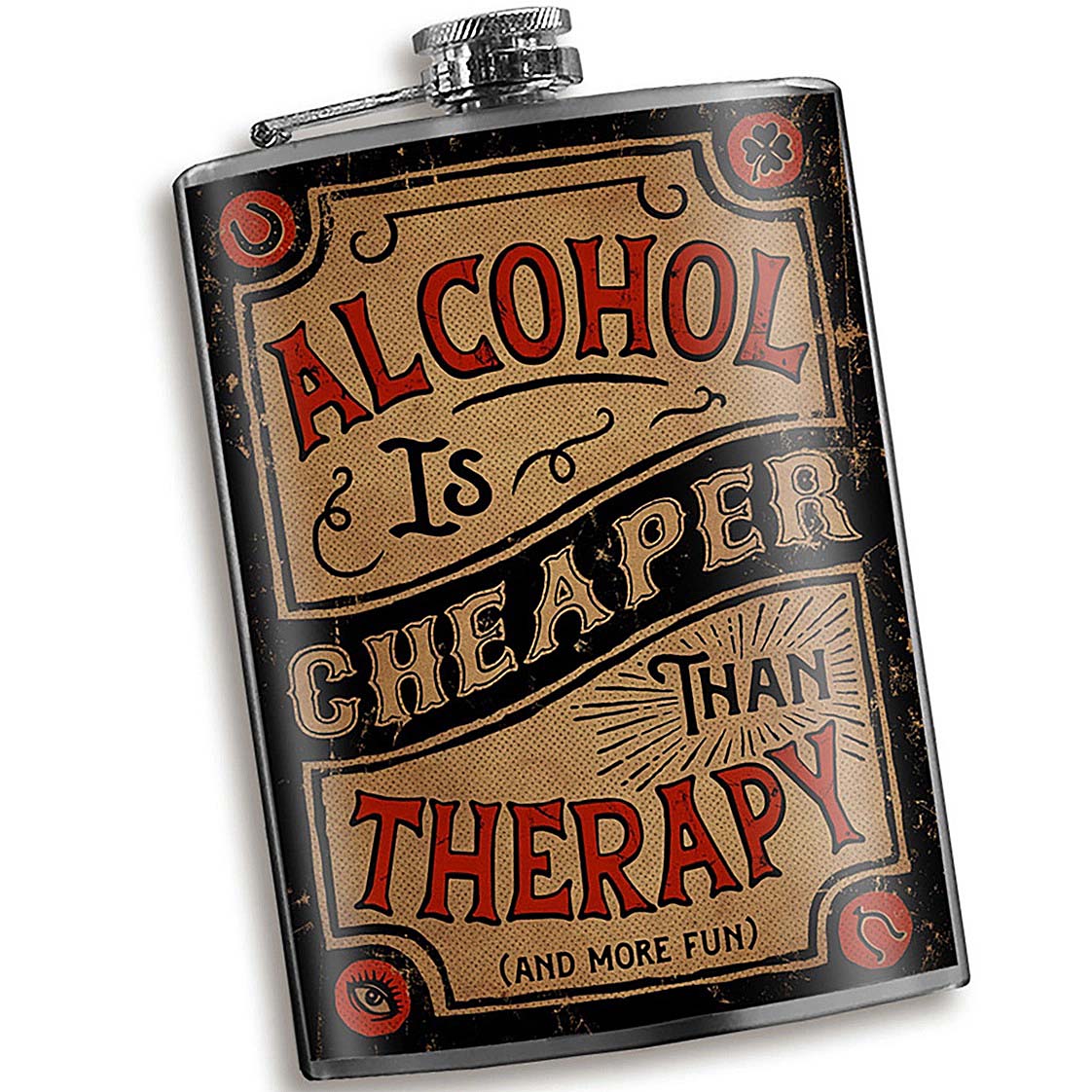 Alocohol lead free flask by Lucky jack fka Trixie and Milo