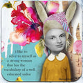 Strong Woman. Sailor Vocabulary - Coaster - AA