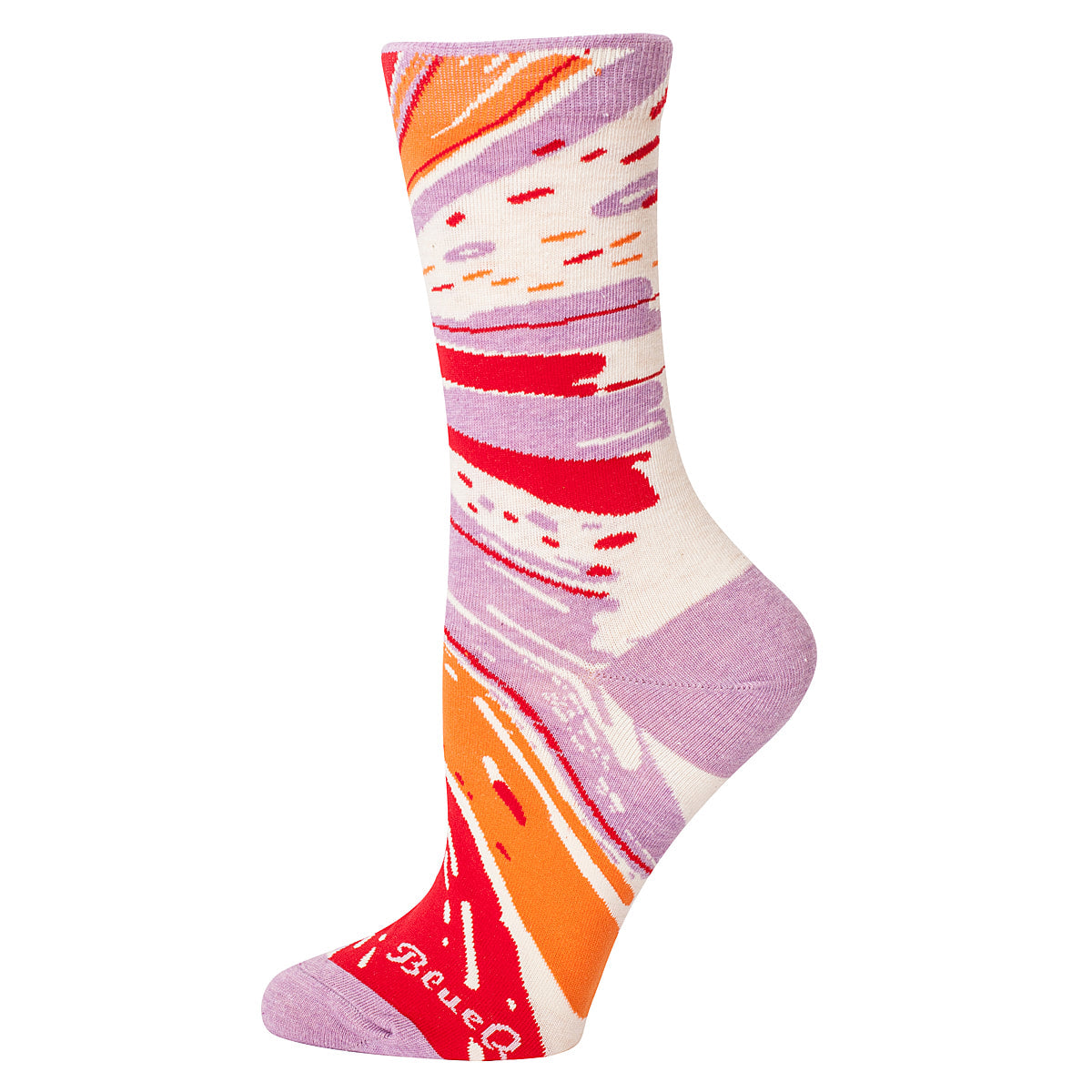 Women's Crew Socks - I'm a Girl.  What's Your Superpower - Blue Q