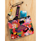 You're Beautiful Blue Q Eco, Recycled Zipper Pouch