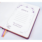 Written in the Stars Dotted Style Lines Luxurious hard cover Journal - 5 3/4" X 8 1/4" - EE