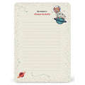 Mission Space Animals Notepad 6 designs on One Pad- 5 3/4" X 8 1/4" - EE