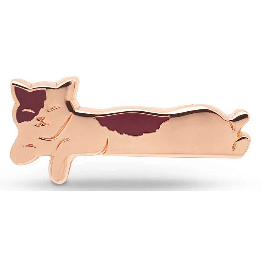 Laying Cat Enamel Pin - EE