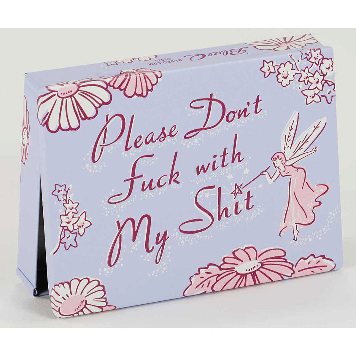 Blue Q Don't Fuck With My Shit Pocket Box Tin