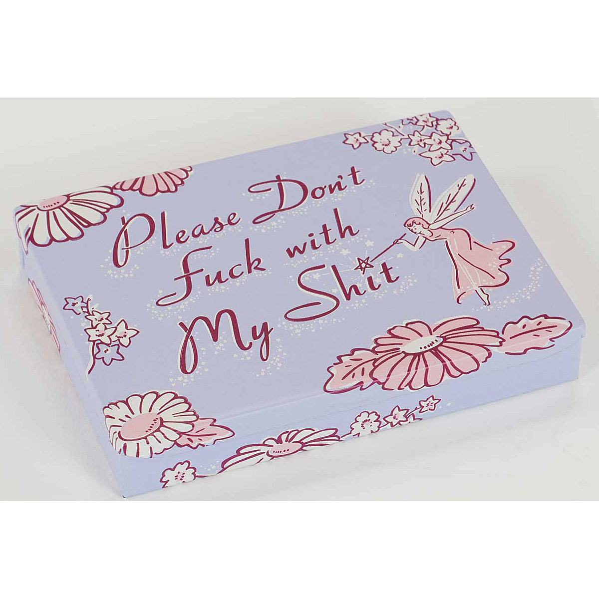 Blue Q Don't Fuck With My Shit Pocket Box Tin
