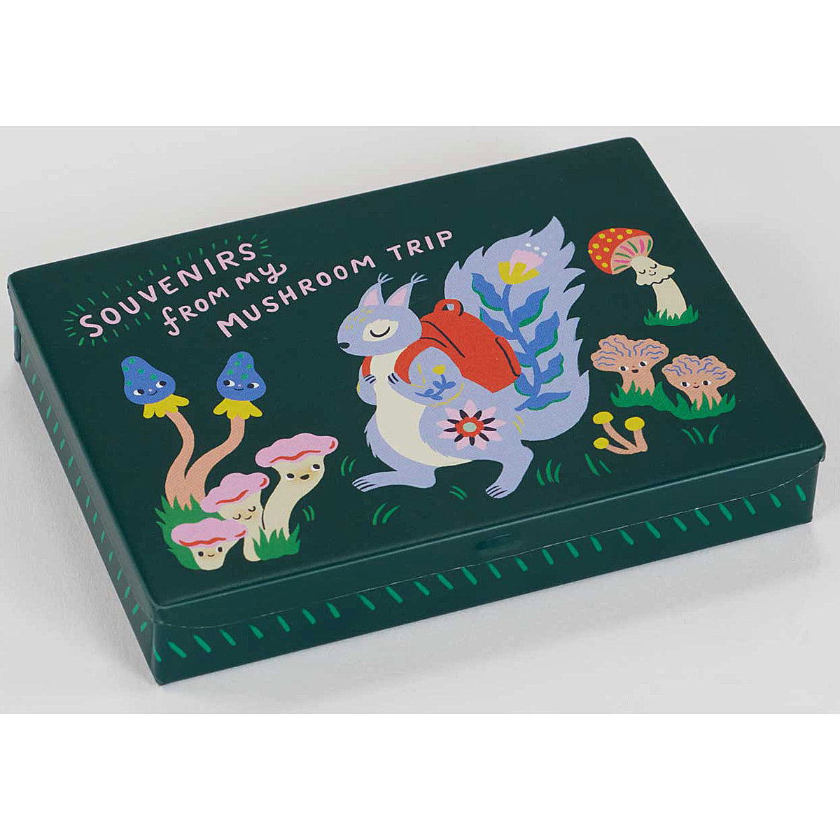 Blue Q Mushroom Trip Pocket Box Tin