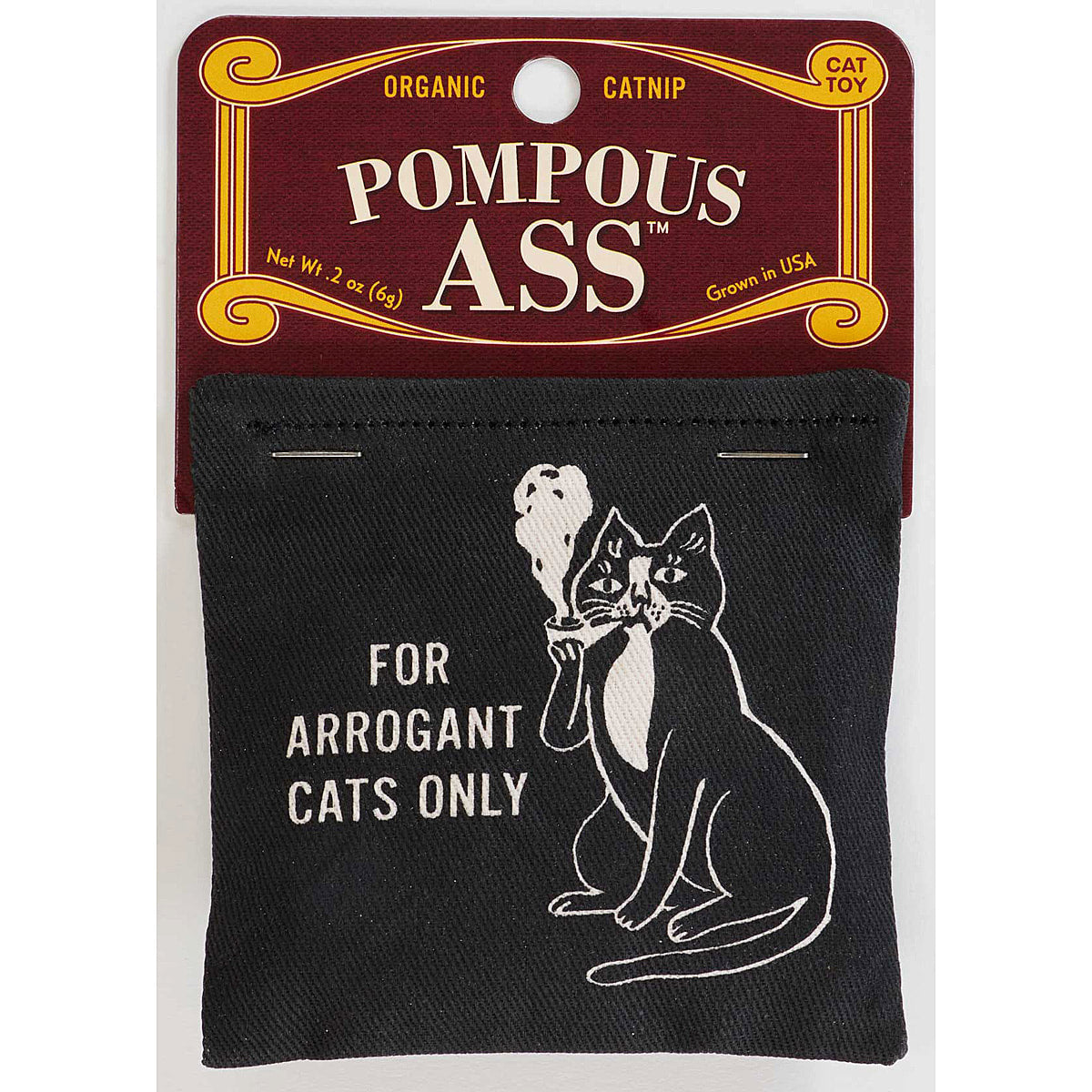 Pompous Ass Catnip Toy by Blue Q