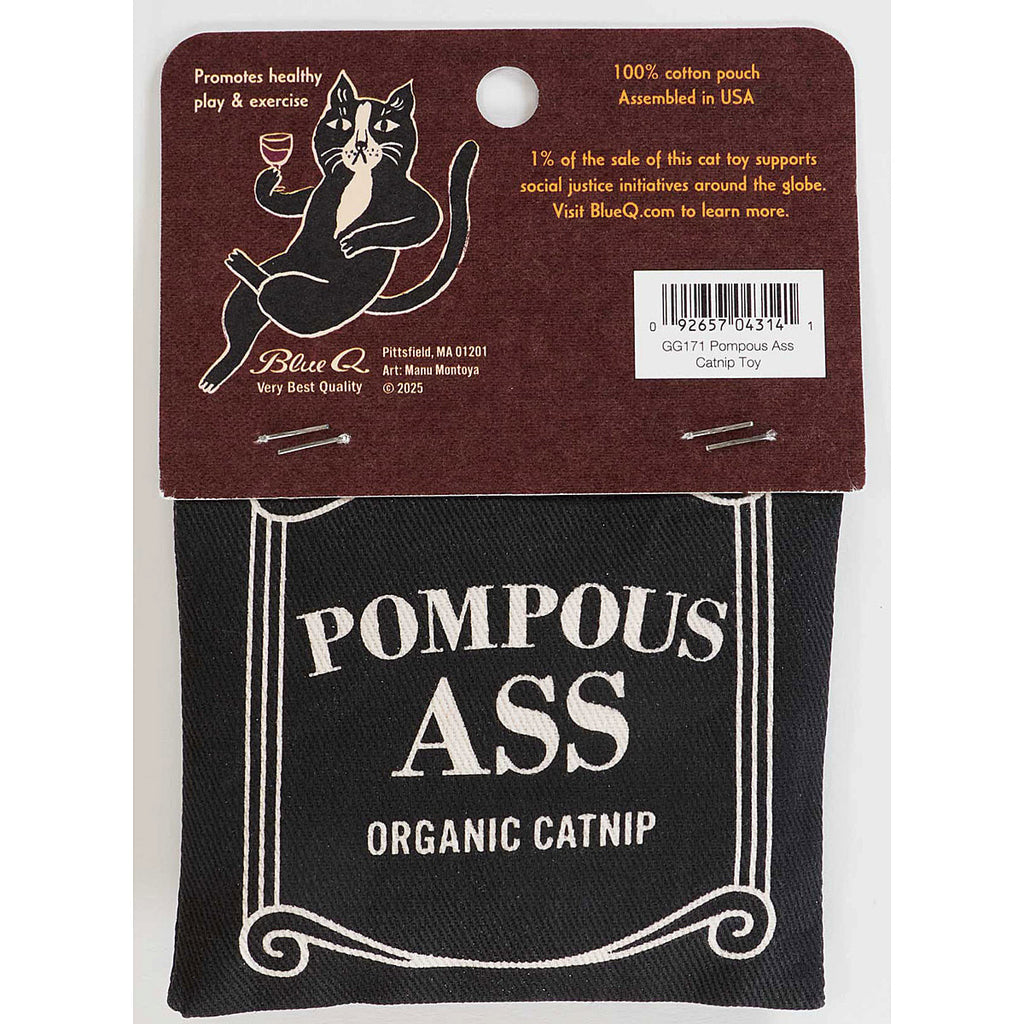 Pompous Ass Catnip Toy by Blue Q
