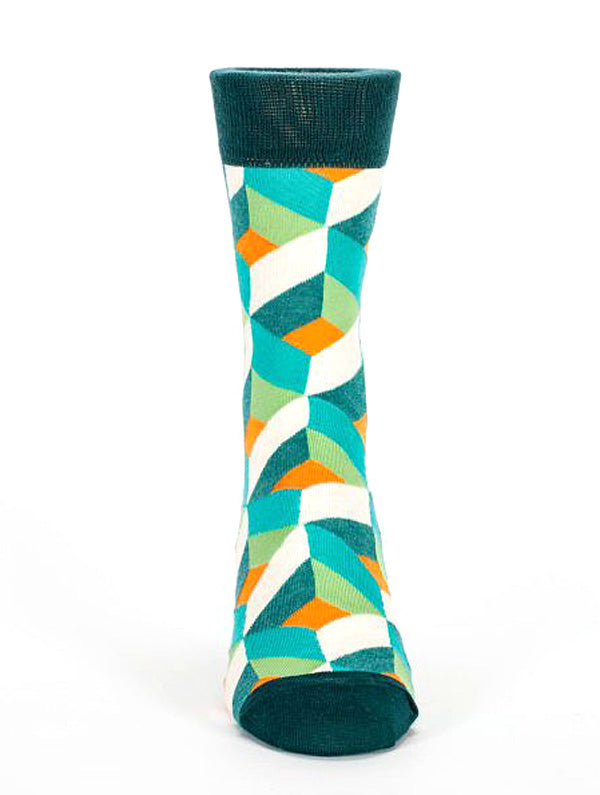 MEN's Crew Sock  -  Do I LOOK like a team player - Blue Q