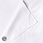 Fuckity Stripe Red and White Illusion Premium Cotton Tea Towel by Twisted Wares