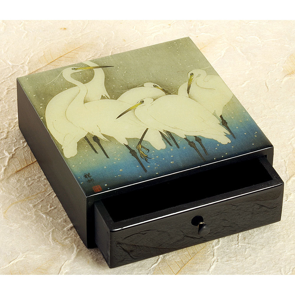 Egrets Boutique Wood Box - DD