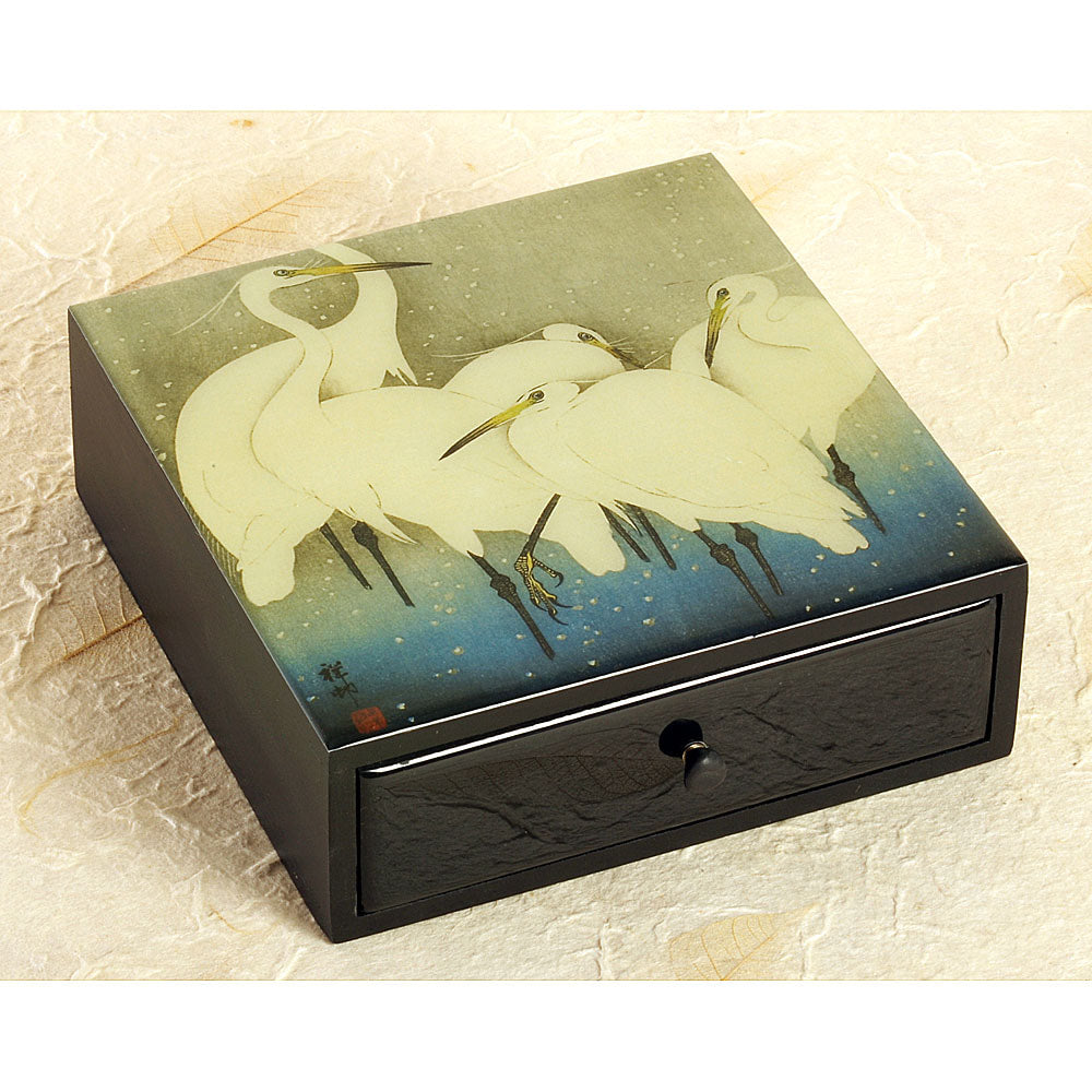 Egrets Boutique Wood Box - DD