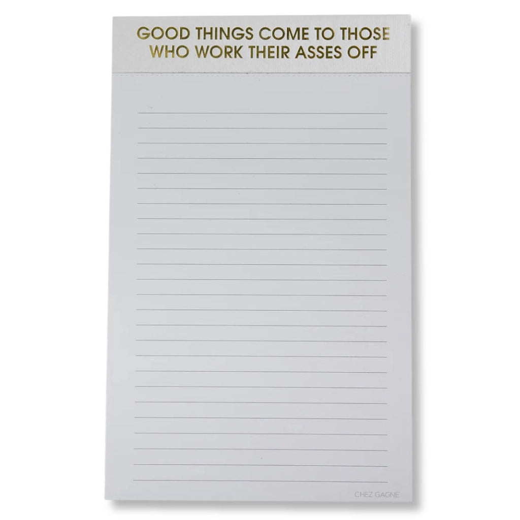 Good Things Come Notepad - HH