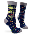 Take a Hike - Women's Combed Cotton Crew Socks