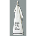 Here We Go Again Cotton Kitchen Towel by FabDaz