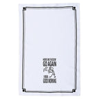 Here We Go Again Cotton Kitchen Towel by FabDaz