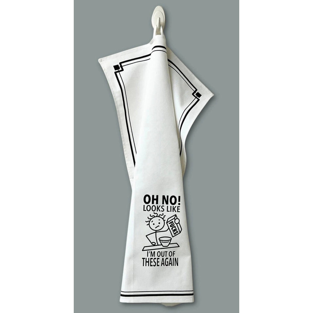 Looks Like I'm Out of These Cotton Kitchen Towel by FabDaz