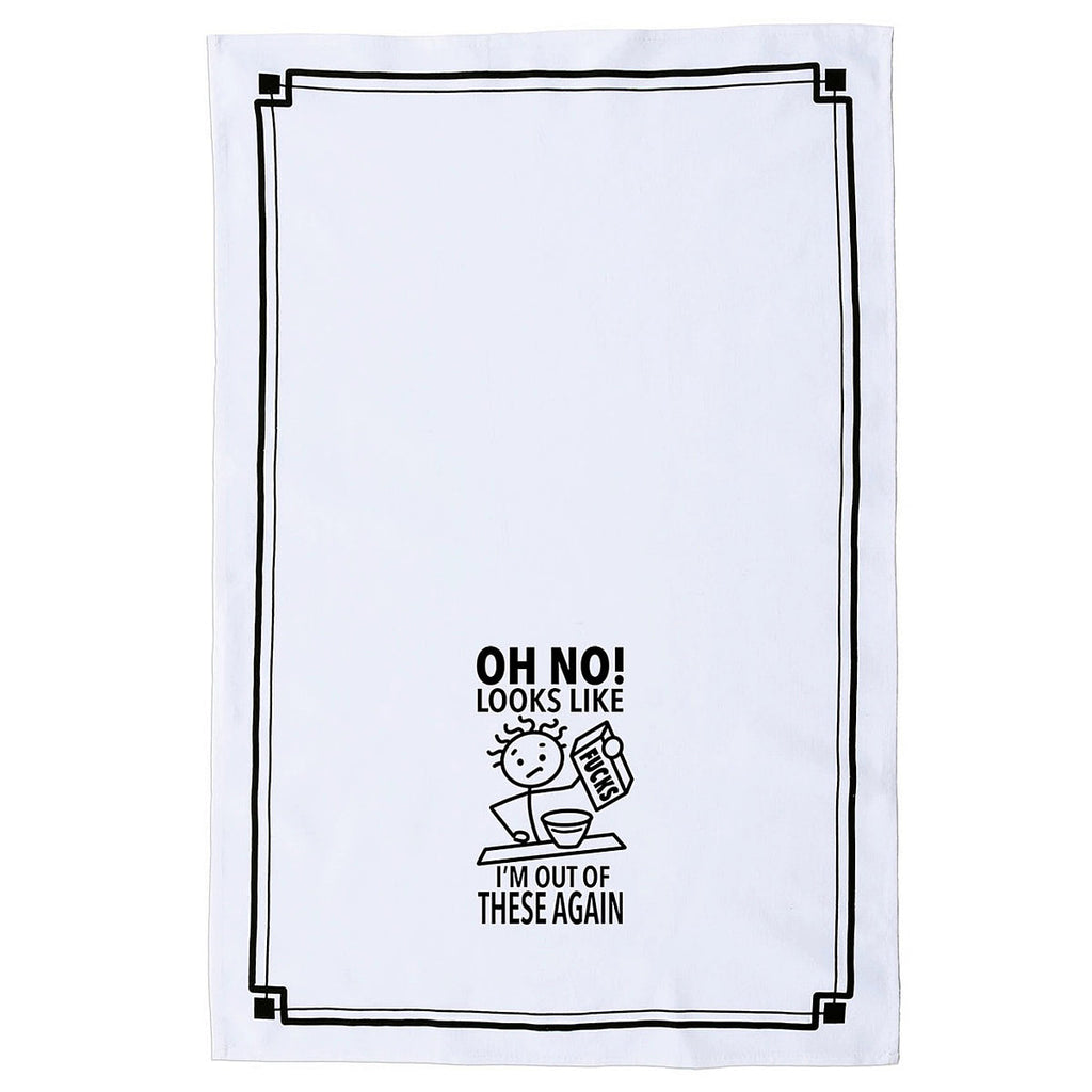 Looks Like I'm Out of These Cotton Kitchen Towel by FabDaz