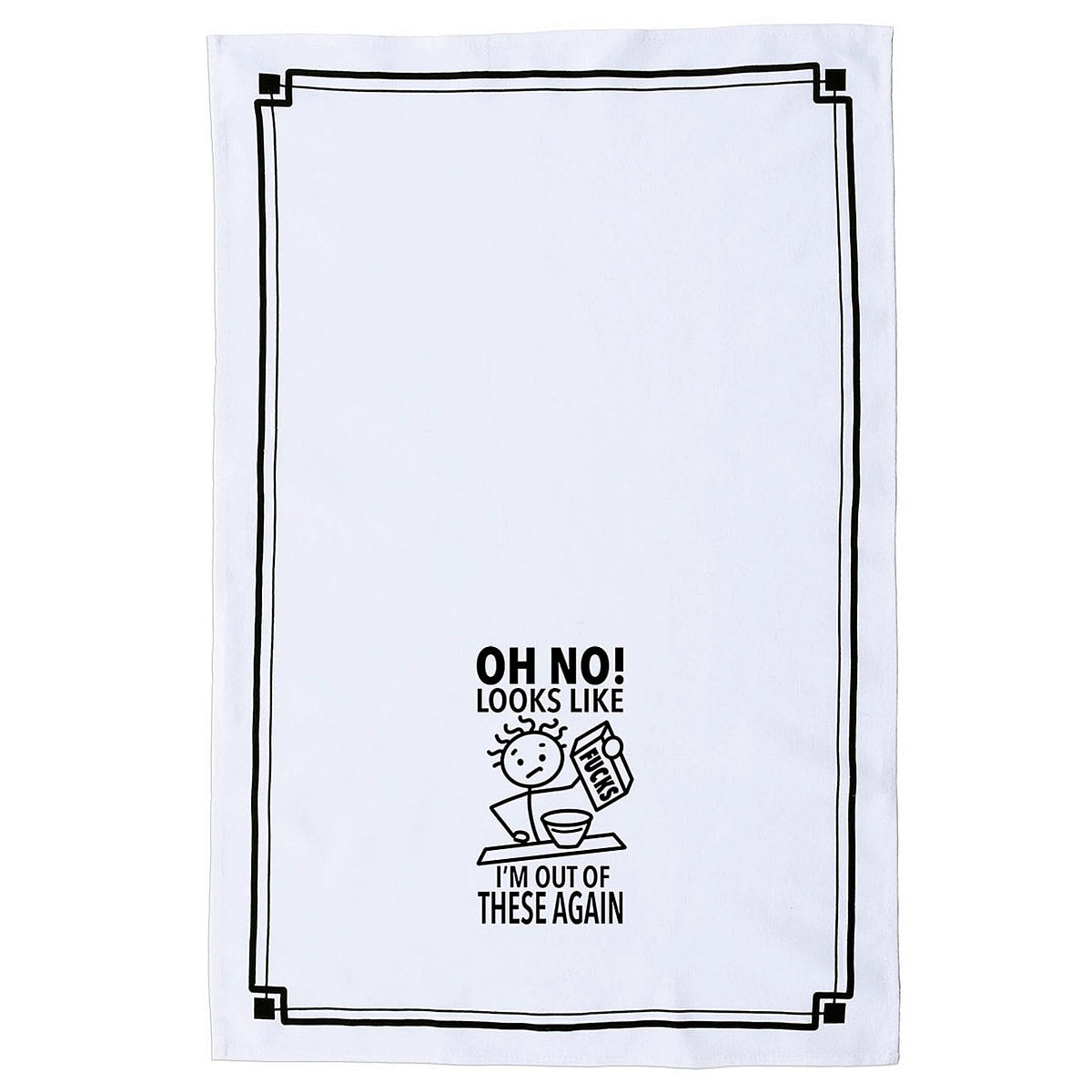 Looks Like I'm Out of These Cotton Kitchen Towel by FabDaz