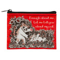 Tell You About My Cat - Recycled Coin Purse by Blue Q