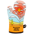 Get Me a Gummy Blue Q Cotton Insulated Oven Mitts