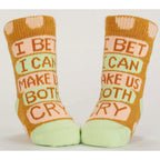 Cuddle Bug/Cry - Organic Baby Socks - set of 2 - Blue Q