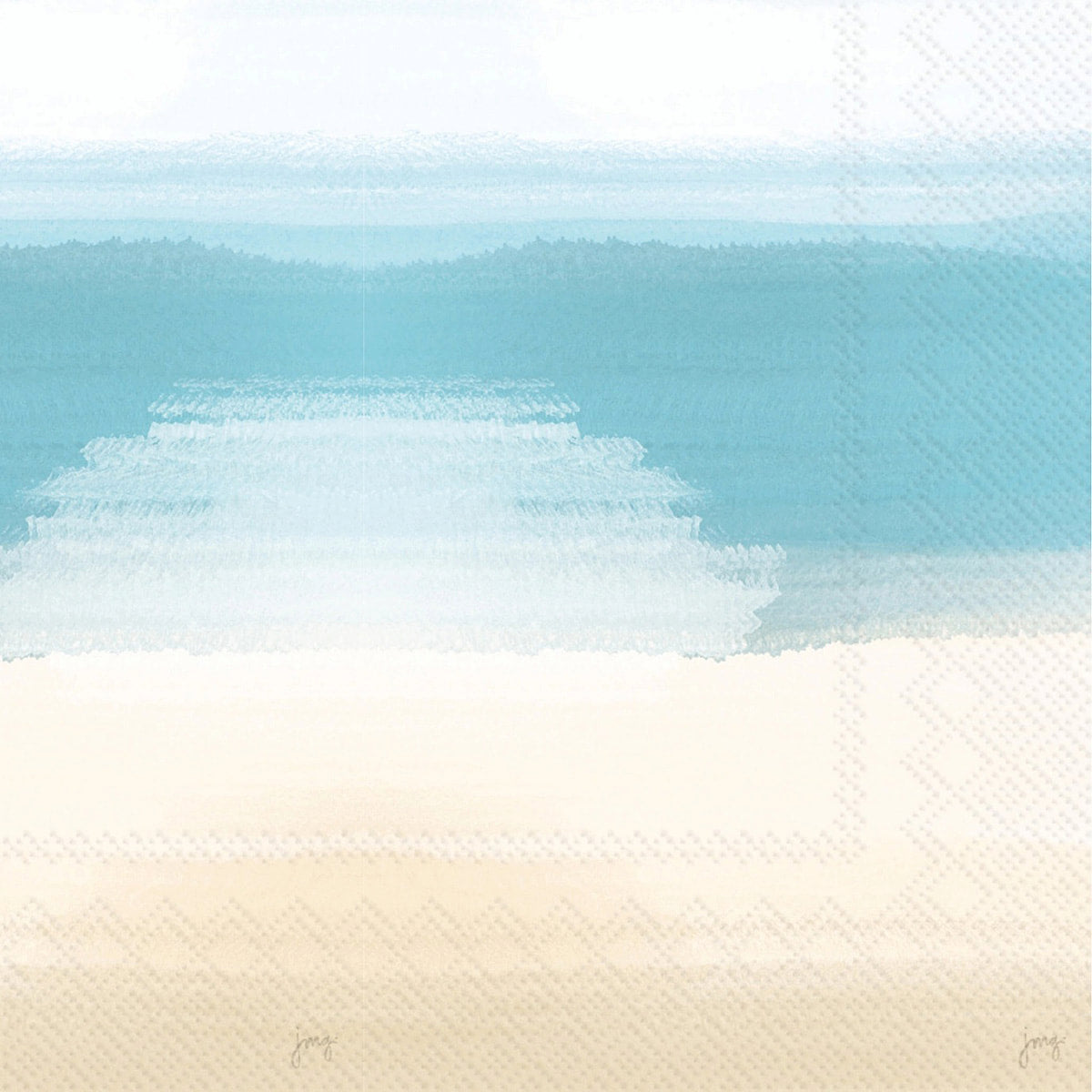Beach Strokes - Cocktail Napkins