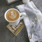 Little Girls With Dreams Limestone Coaster by Tipsy