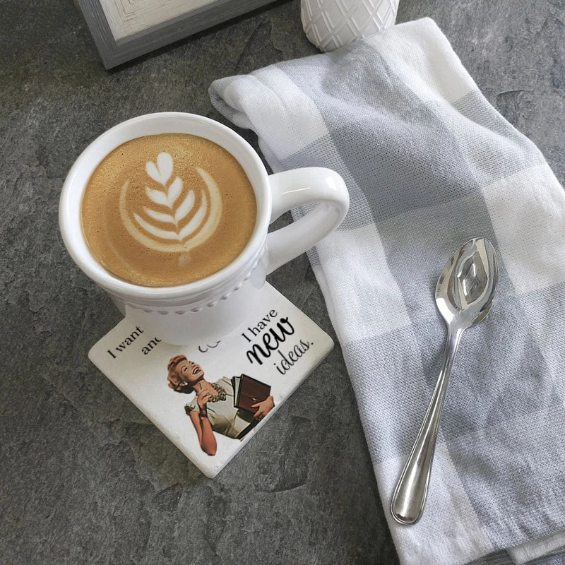 Young Again Limestone Coaster by Tipsy