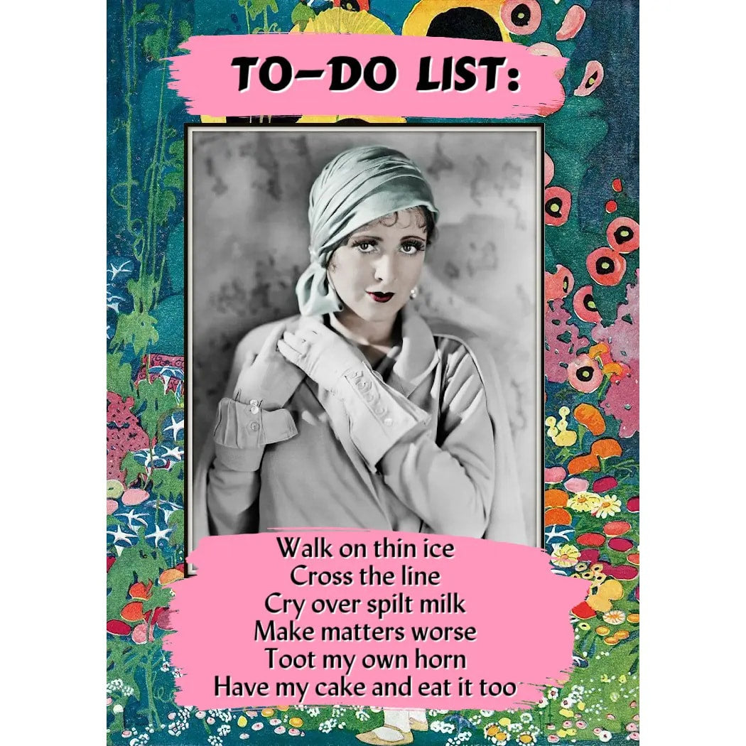 To Do List -  Magnet by Umlaut Brooklyn