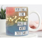 People Will Stare feminist artist design ceramic 15 ounce mug