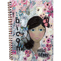 Bloom. wild & free - Soft Cover spiral notebook journal