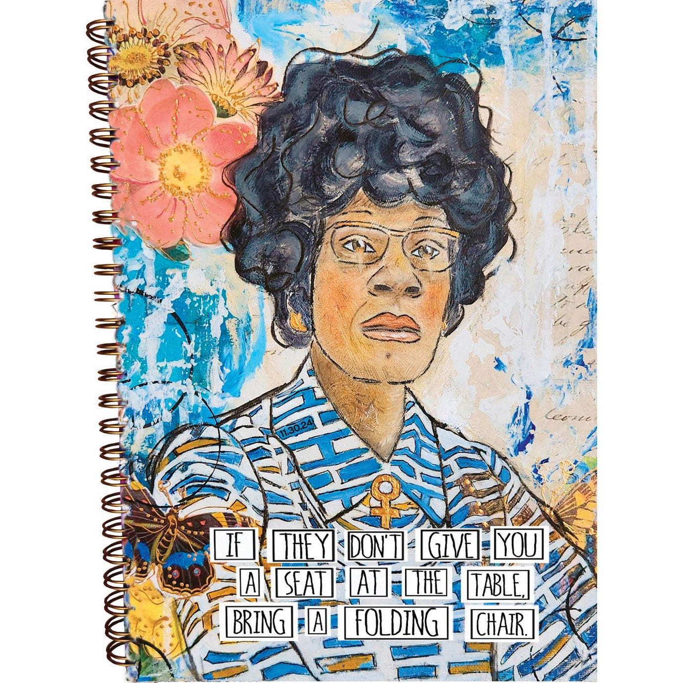 Seat at the Table - SOFT Cover spiral notebook journal