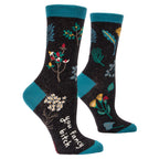 Women's Crew Socks -  You Fancy Bitch - Blue Q
