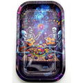 Fantasy Gifts Partying Skeletons - Large Rolling Tray - JJ