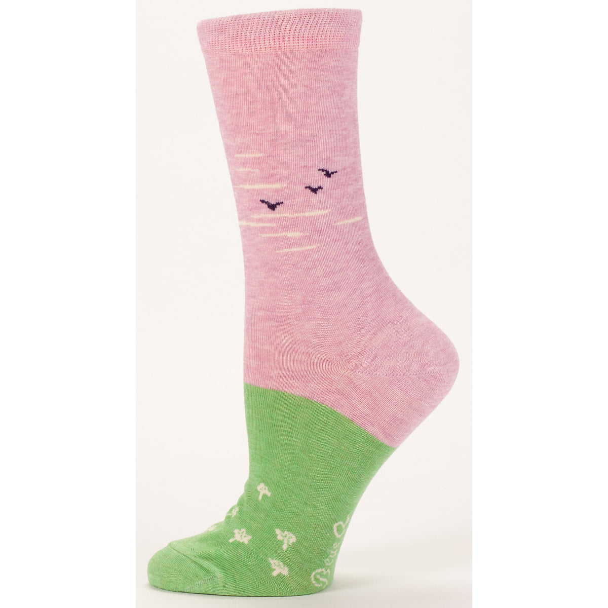 SALE: Women's Crew Socks -  Cute but Psycho  - Blue Q