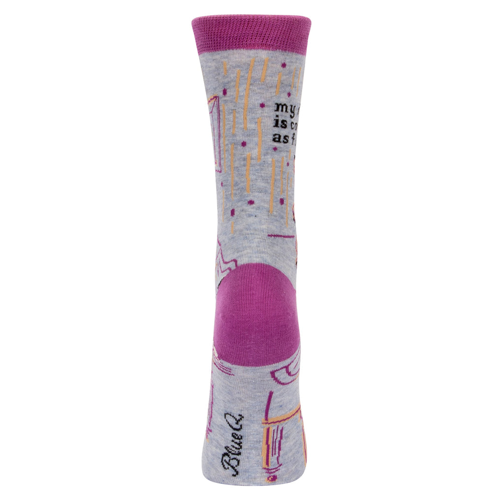 SALE: Women's Crew Socks - My Dog is Cool as Fuck