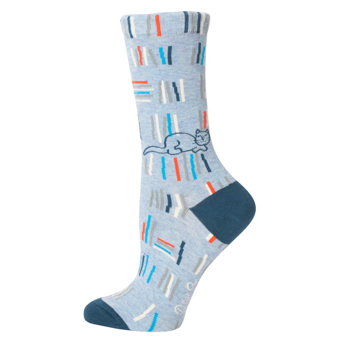 SALE:  Women's Crew Socks -  Fuck Off I'm Reading  - Blue Q