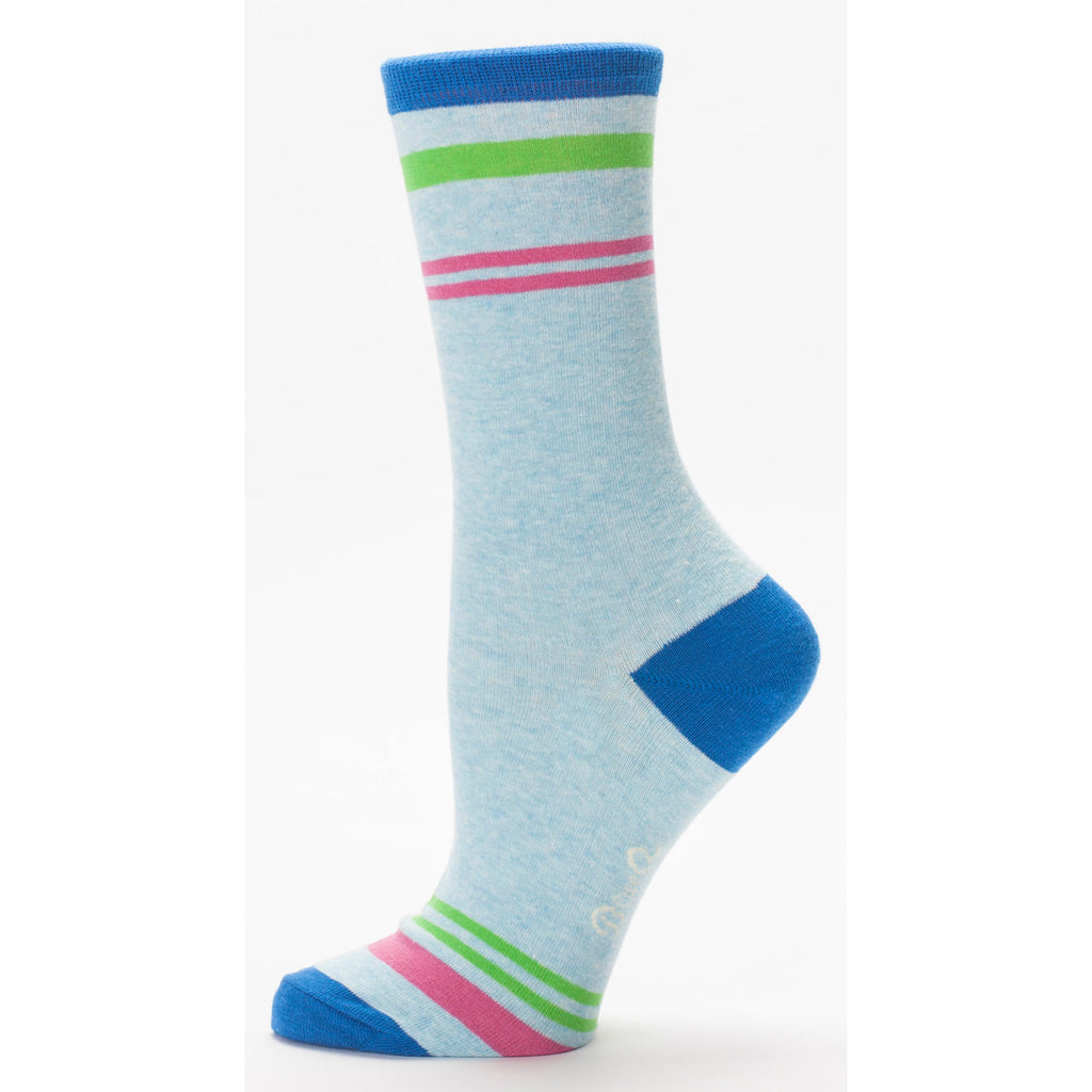 SALE:  Blue Q Women's Crew Sock Queen of Bitch Mountain
